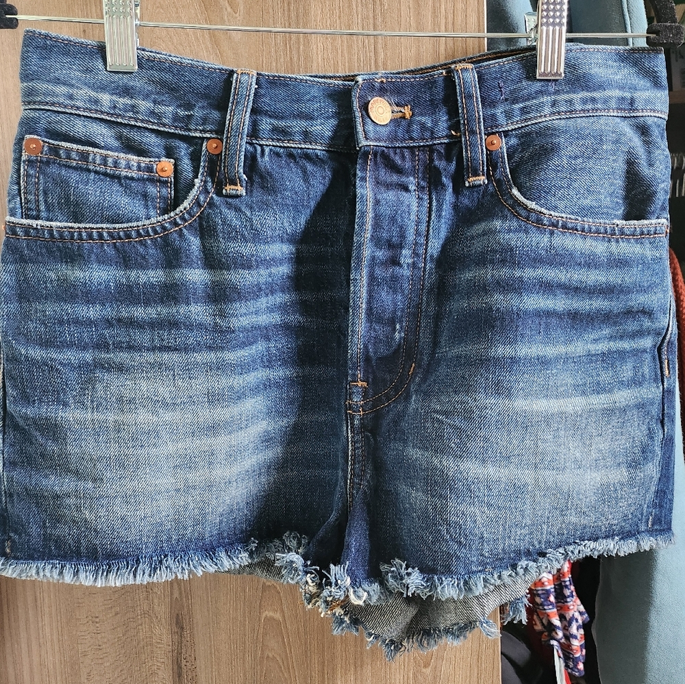 Madewell Dadjean Shorts Glenmore Wash